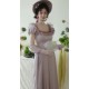 Faeries Daffodil Orecter Empire Waist One Piece(Reservation/2 Colours/2 Length Options/Full Payment Without Shipping)